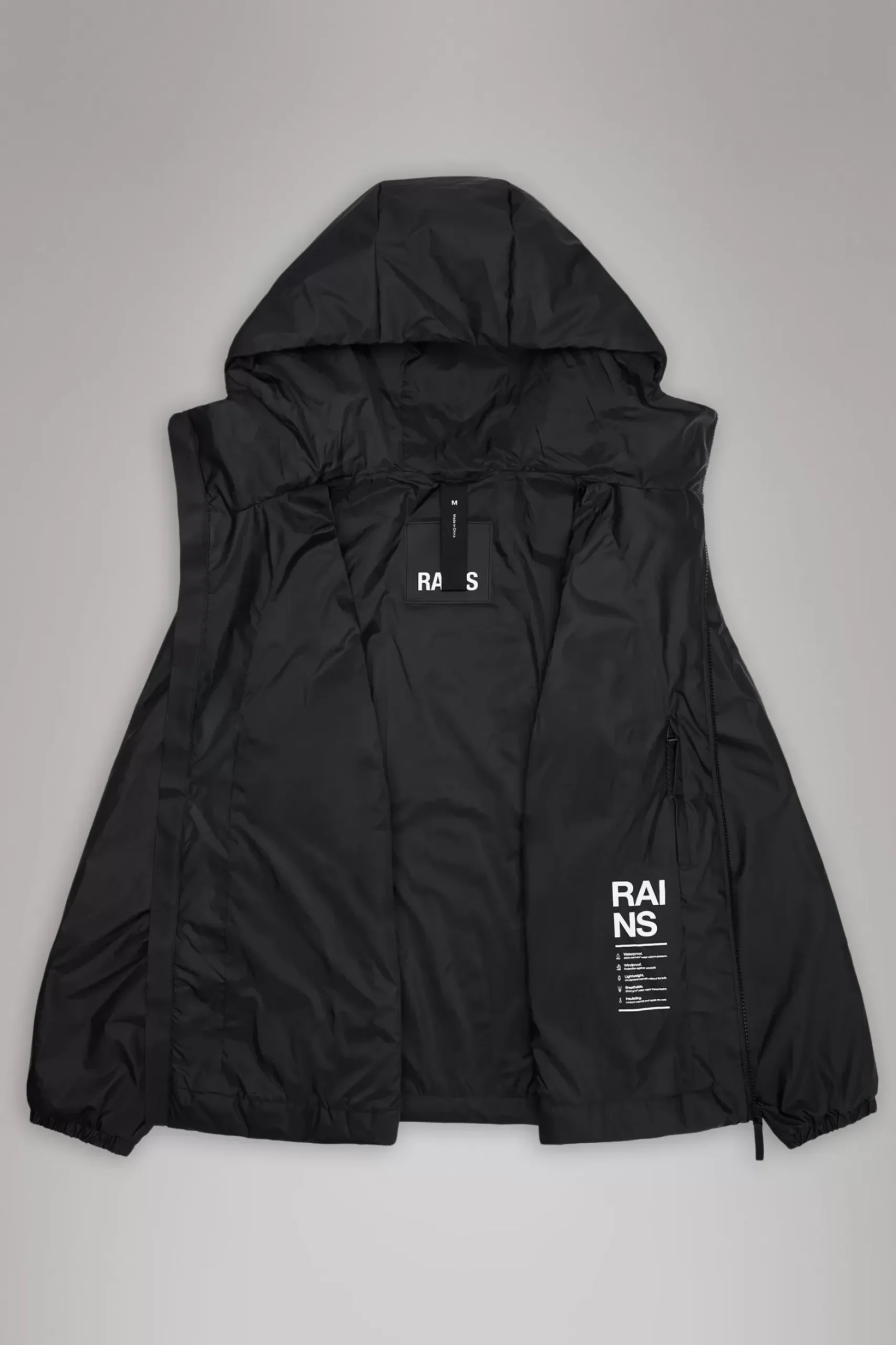 Rains Overgangsjakker|Vinterjakker<Lohja Long Insulated Jacket Black