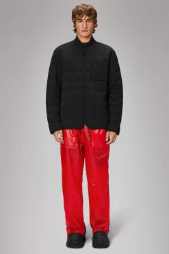 Rains Overgangsjakker|Quiltede Jakker<Lohja Long Insulated Jacket Black