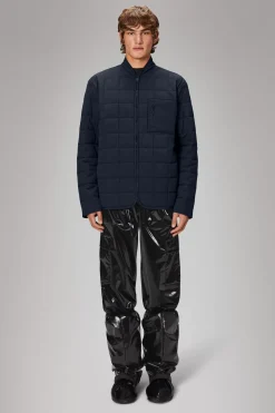 Rains Overgangsjakker|Quiltede Jakker<Lohja Long Insulated Jacket Navy