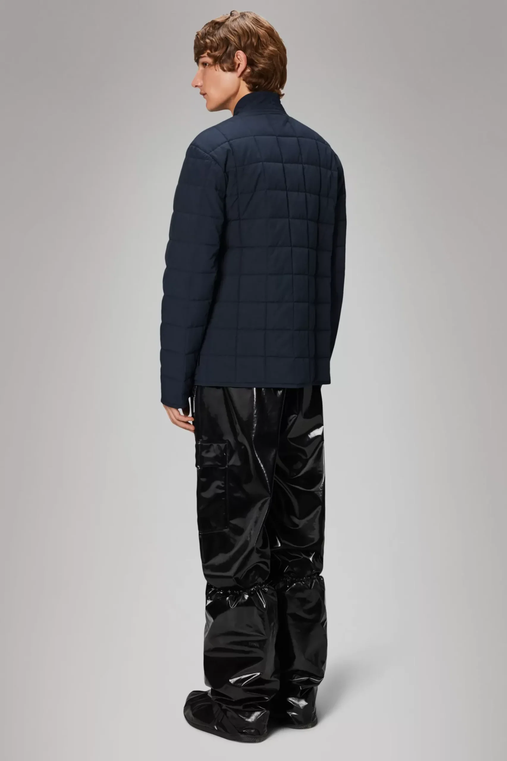 Rains Overgangsjakker|Quiltede Jakker<Lohja Long Insulated Jacket Navy