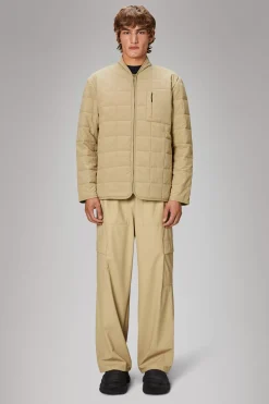 Rains Overgangsjakker|Quiltede Jakker<Lohja Long Insulated Jacket Sand