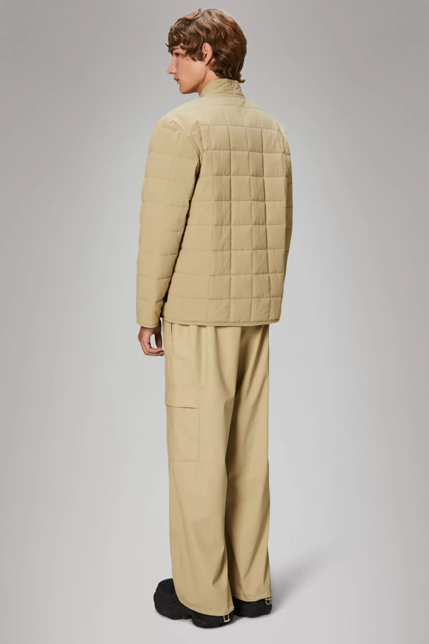 Rains Overgangsjakker|Quiltede Jakker<Lohja Long Insulated Jacket Sand