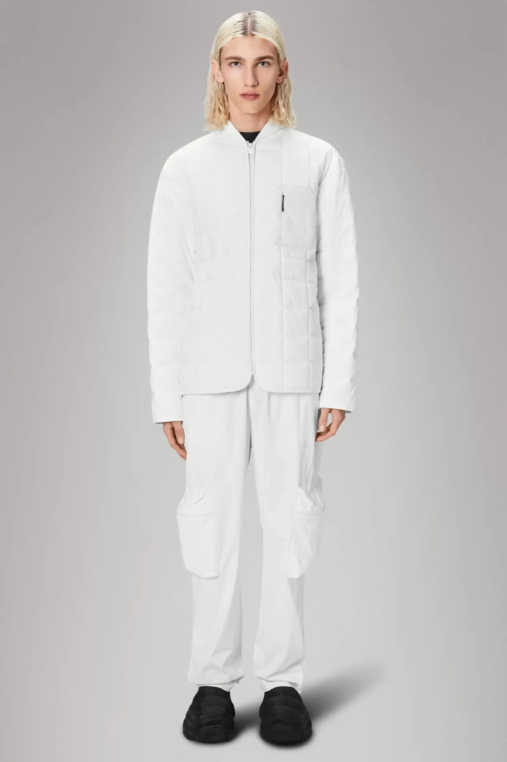 Rains Overgangsjakker|Quiltede Jakker<Lohja Long Insulated Jacket Powder