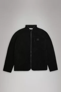 Rains Overgangsjakker|Fleece Jakker<Lohja Long Insulated Jacket Black