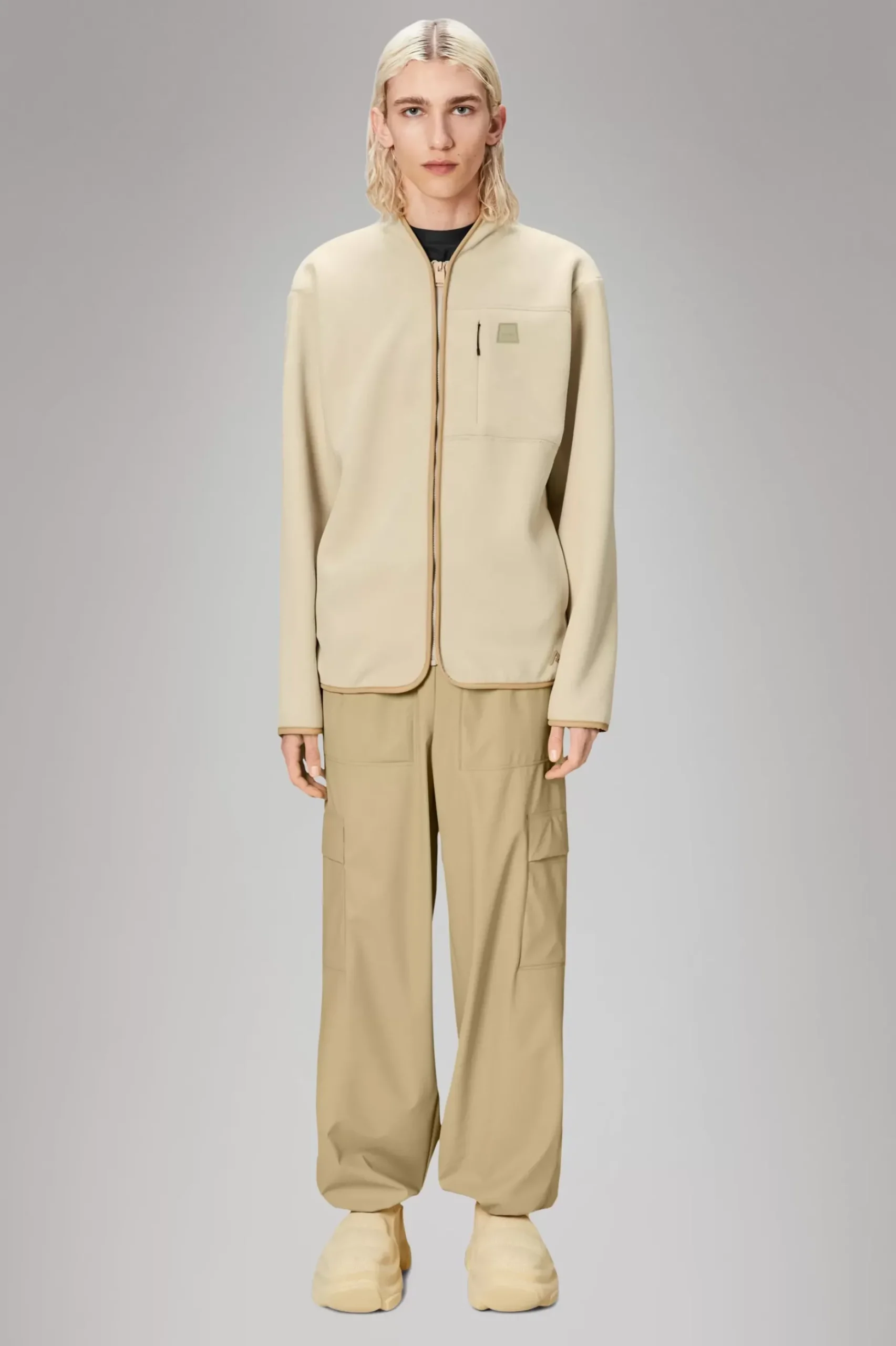 Rains Overgangsjakker|Fleece Jakker<Lohja Long Insulated Jacket Sand