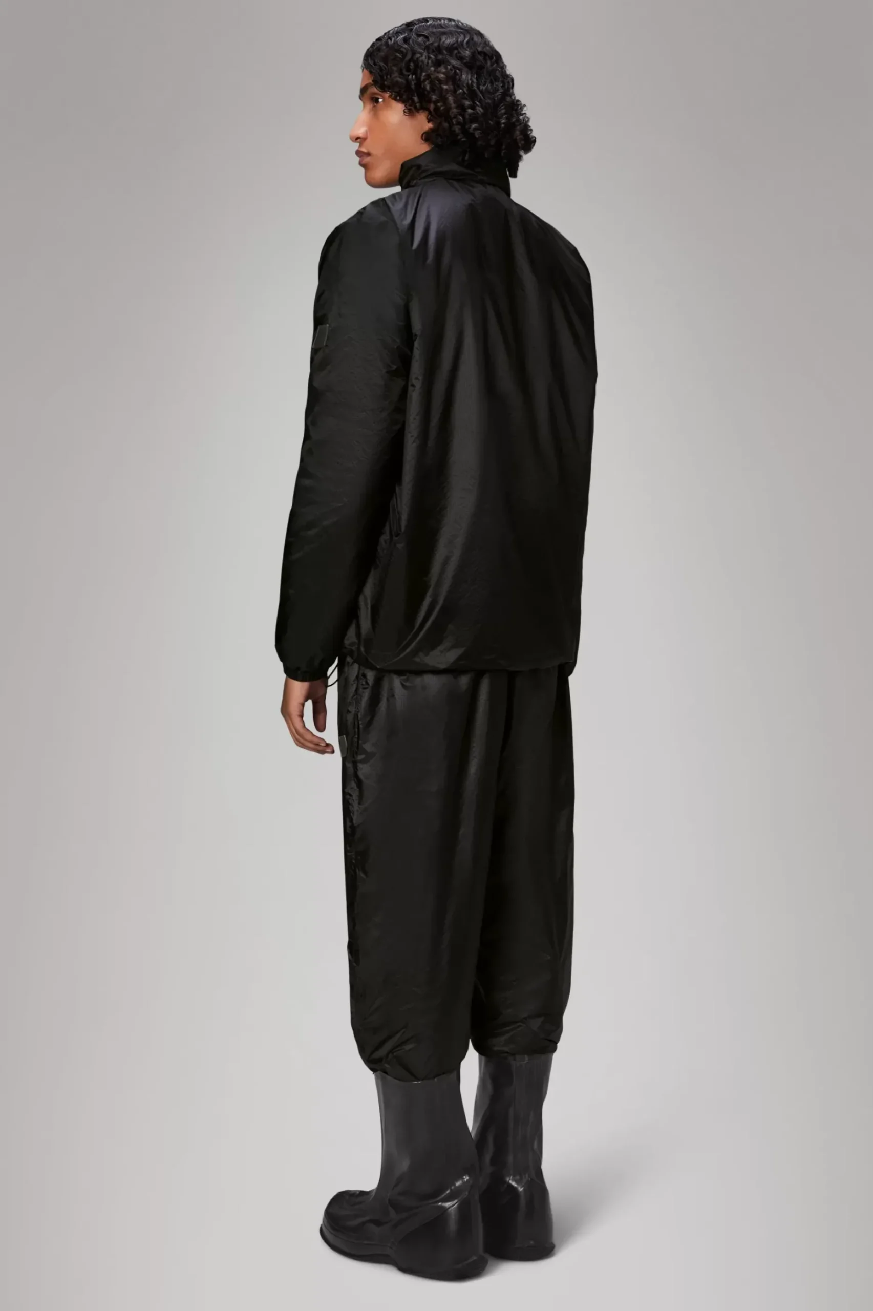 Rains Overgangsjakker|Vinterjakker<Lohja Long Insulated Jacket Black