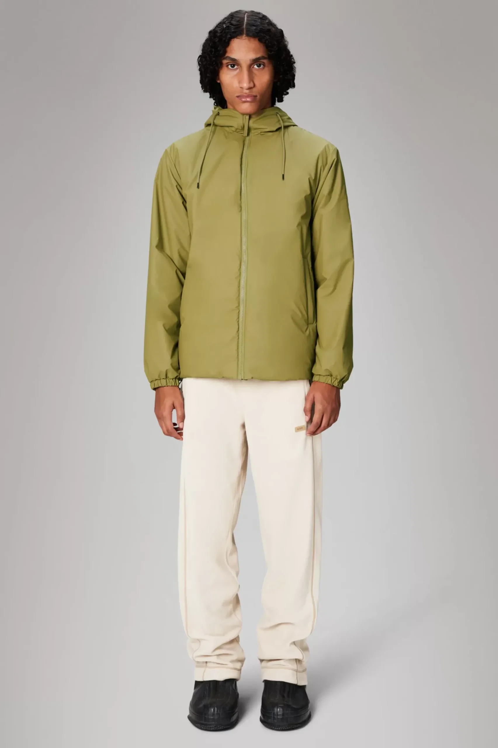 Rains Overgangsjakker|Vinterjakker<Lohja Long Insulated Jacket Khaki