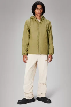 Rains Overgangsjakker|Vinterjakker<Lohja Long Insulated Jacket Khaki