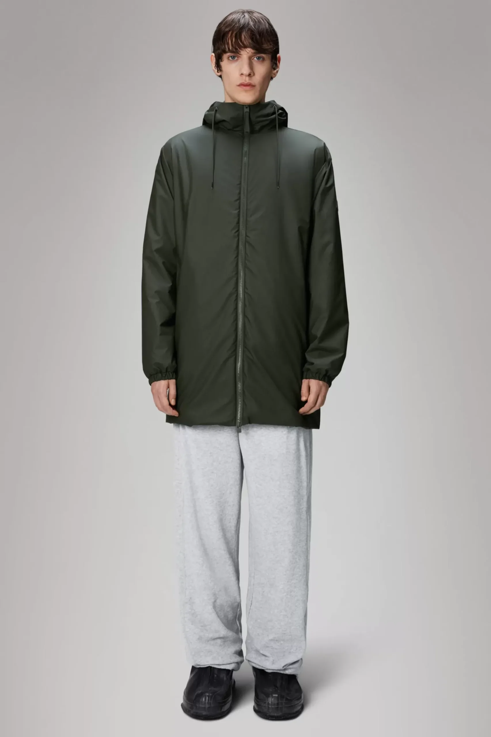 Rains Overgangsjakker|Vinterjakker<Lohja Long Insulated Jacket Green