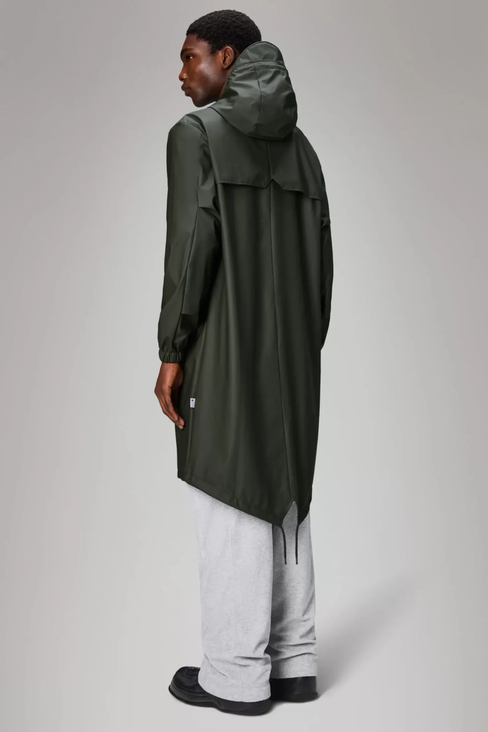 Rains Regnjakker|Parkajakker<Long Jacket Green