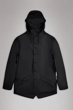 Rains Regnjakker<Long Jacket Black