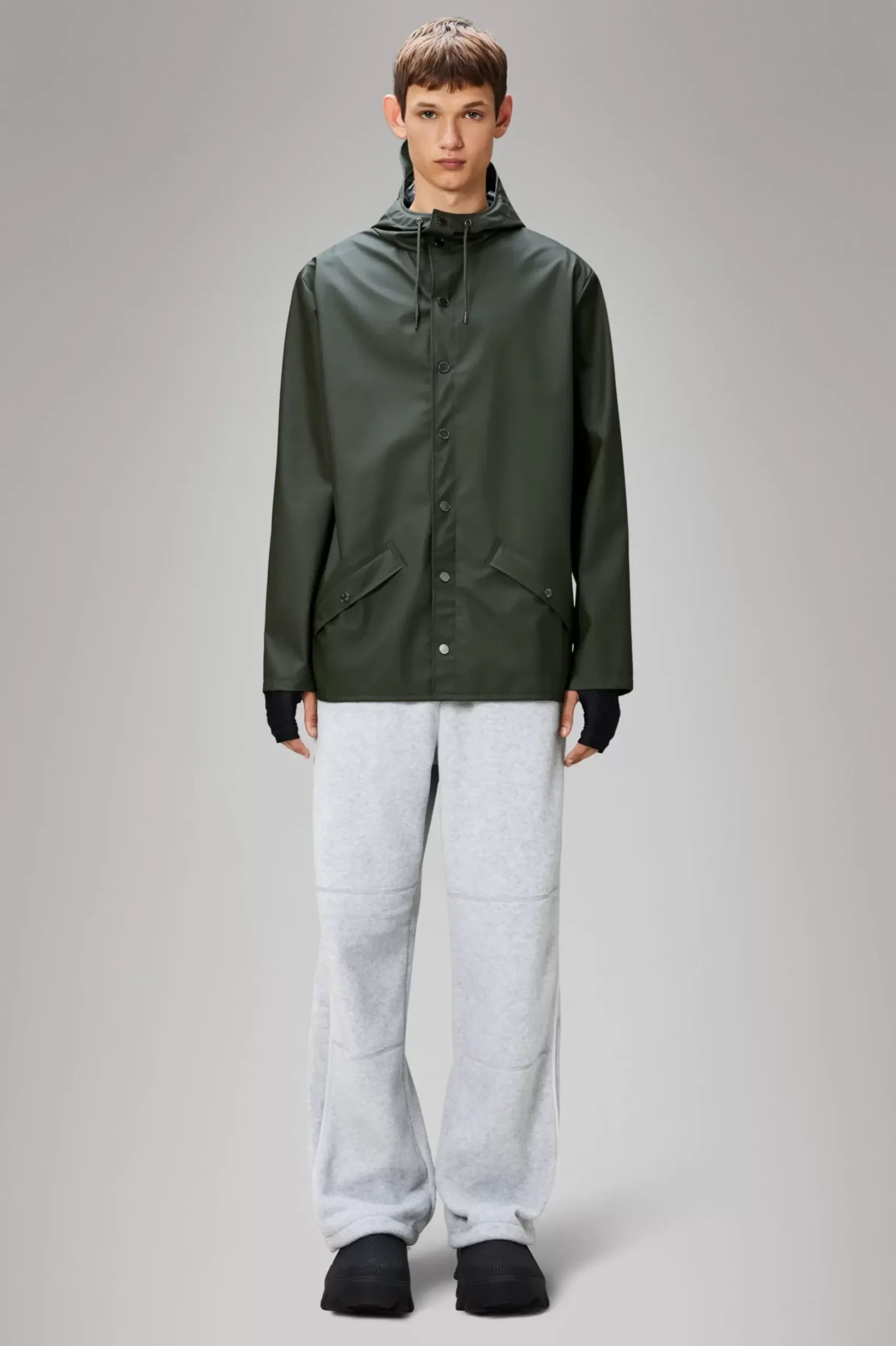 Rains Regnjakker<Long Jacket Green