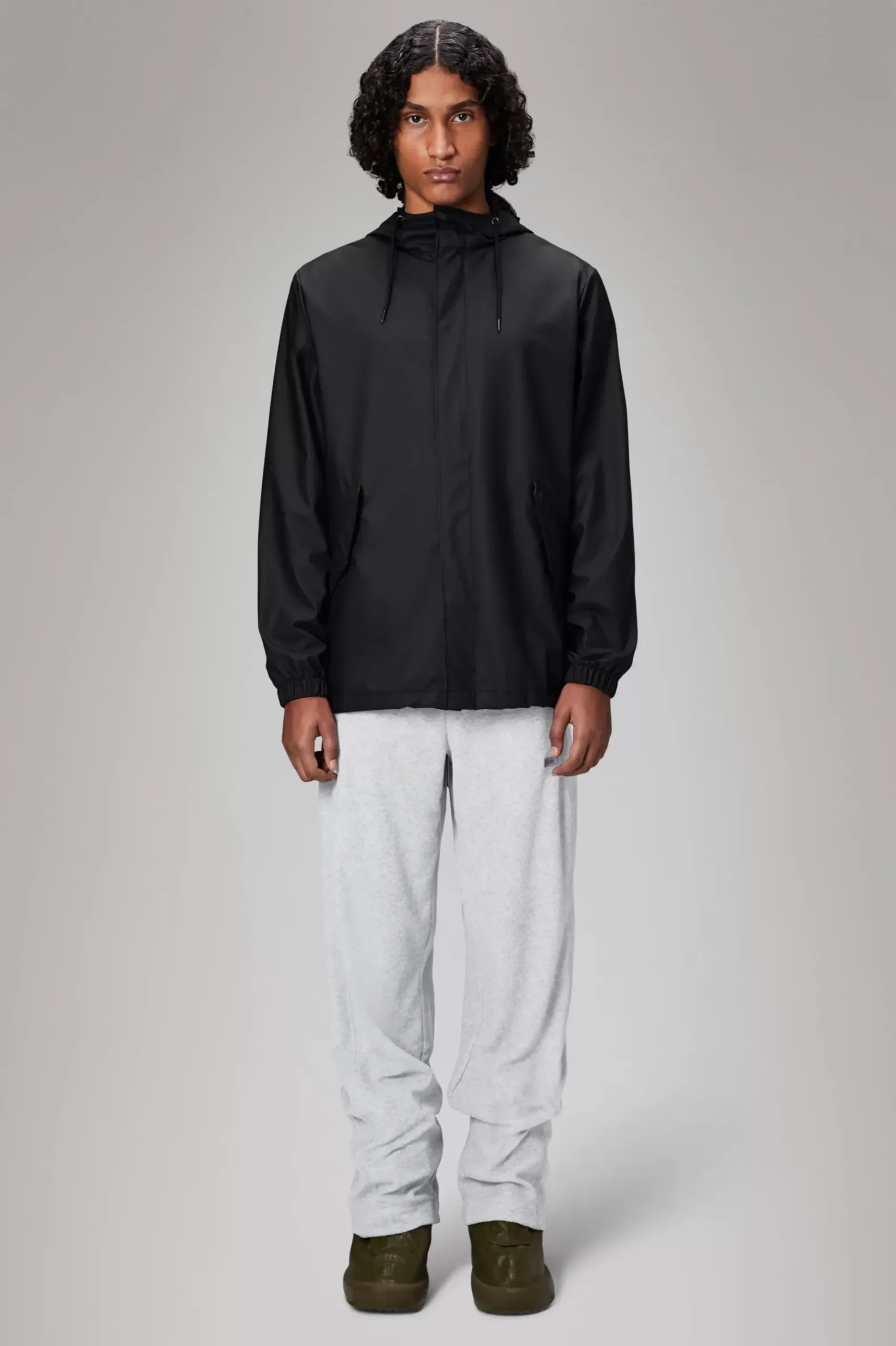 Rains Regnjakker<Long Jacket Black