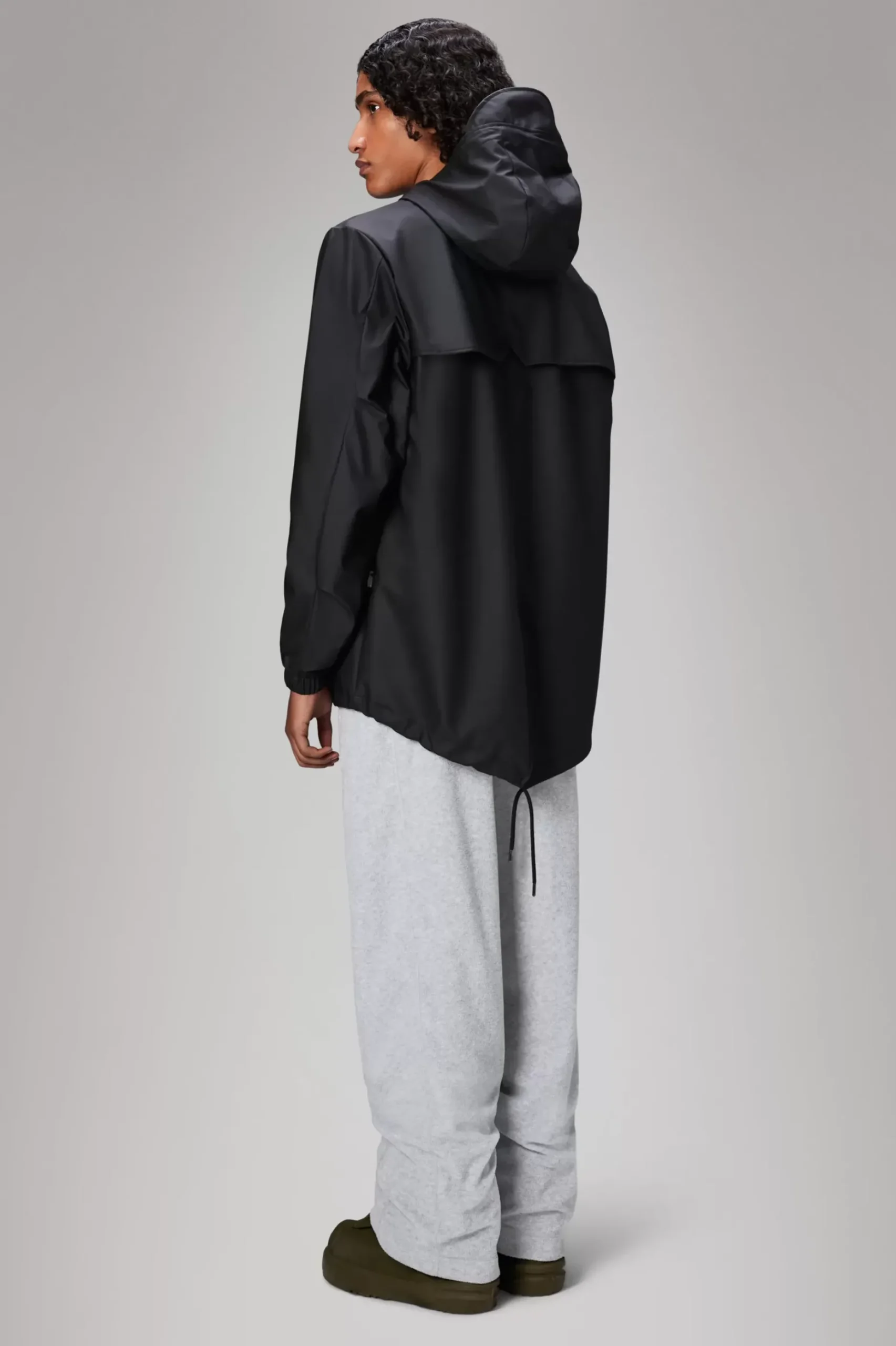 Rains Regnjakker<Long Jacket Black