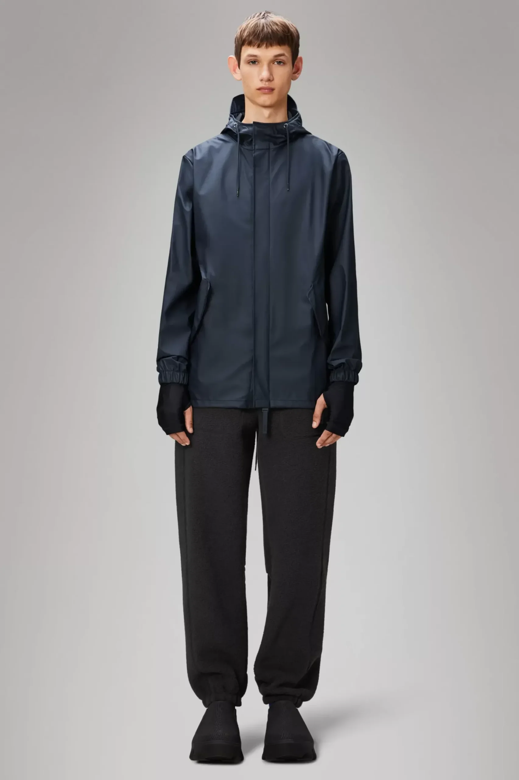 Rains Regnjakker<Long Jacket Navy