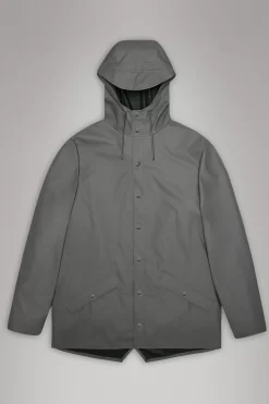 Rains Regnjakker<Long Jacket Grey