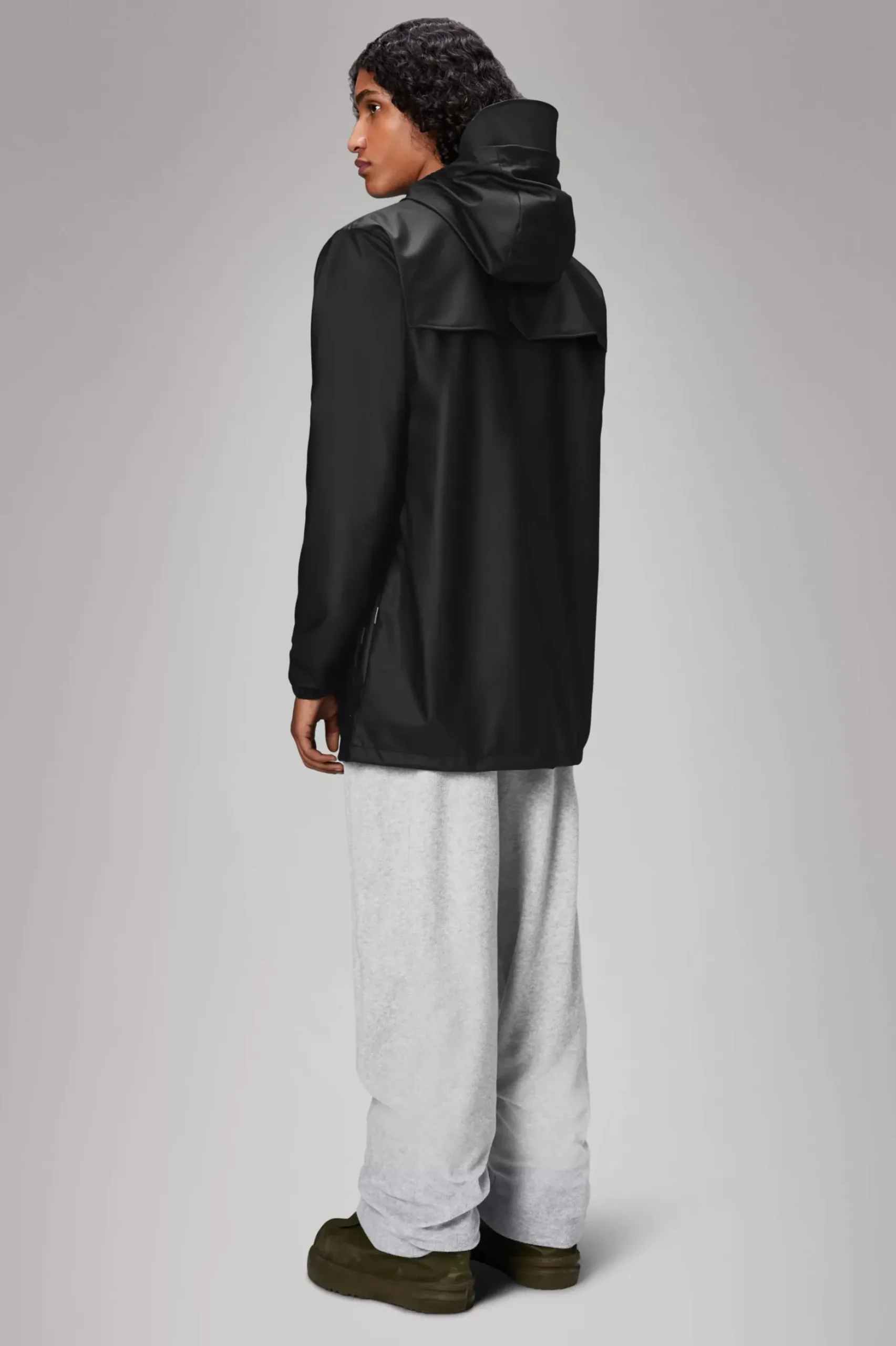 Rains Regnjakker<Long Jacket Black