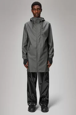 Rains Regnjakker<Long Jacket Grey
