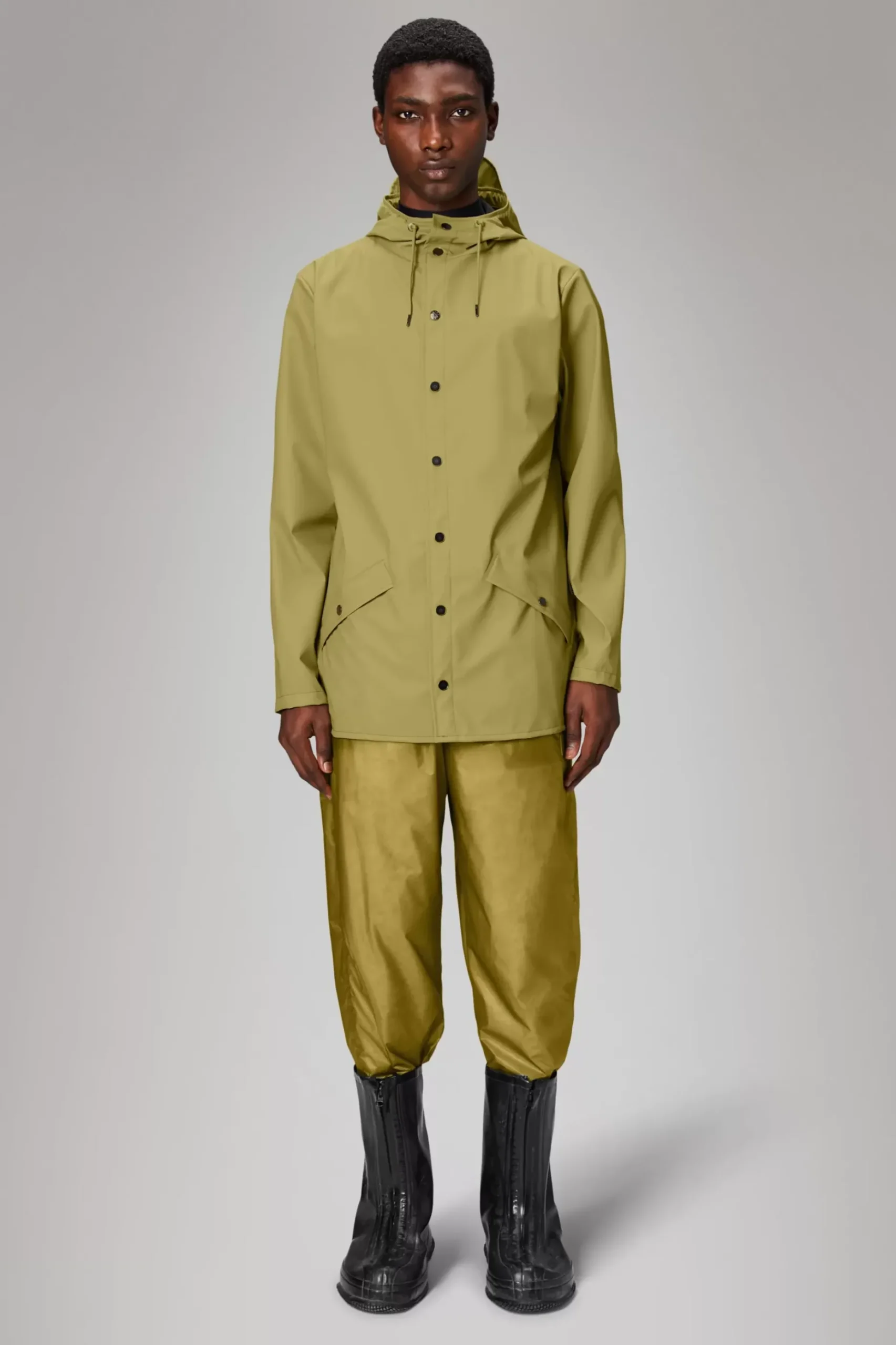 Rains Regnjakker<Long Jacket Khaki