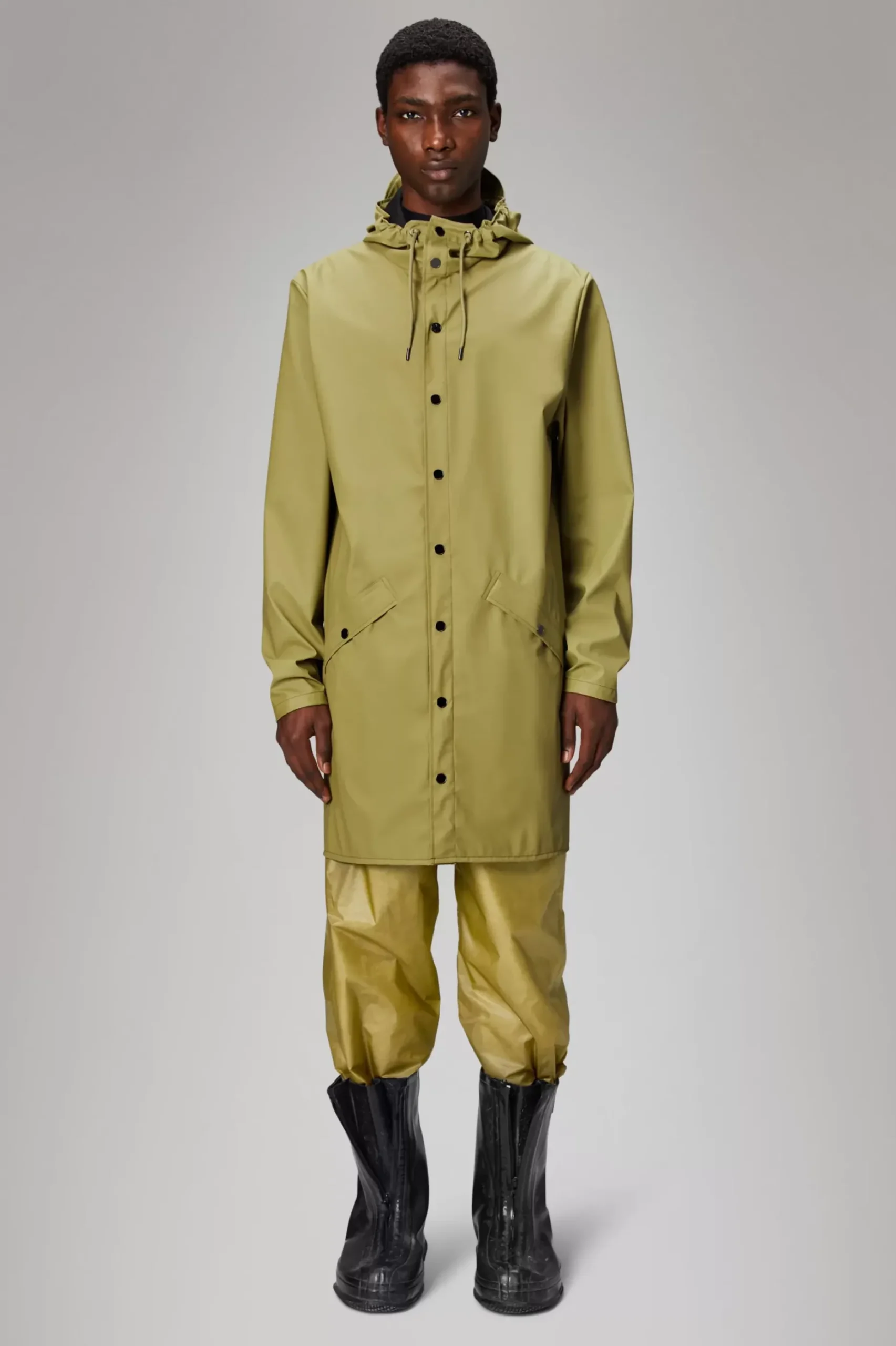Rains Regnjakker<Long Jacket Khaki