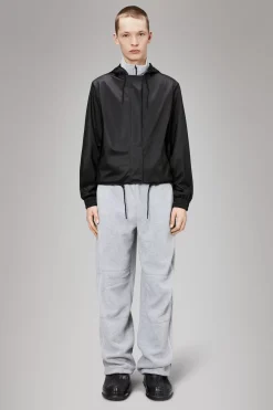 Rains Regnjakker<Long Jacket BlackGrain
