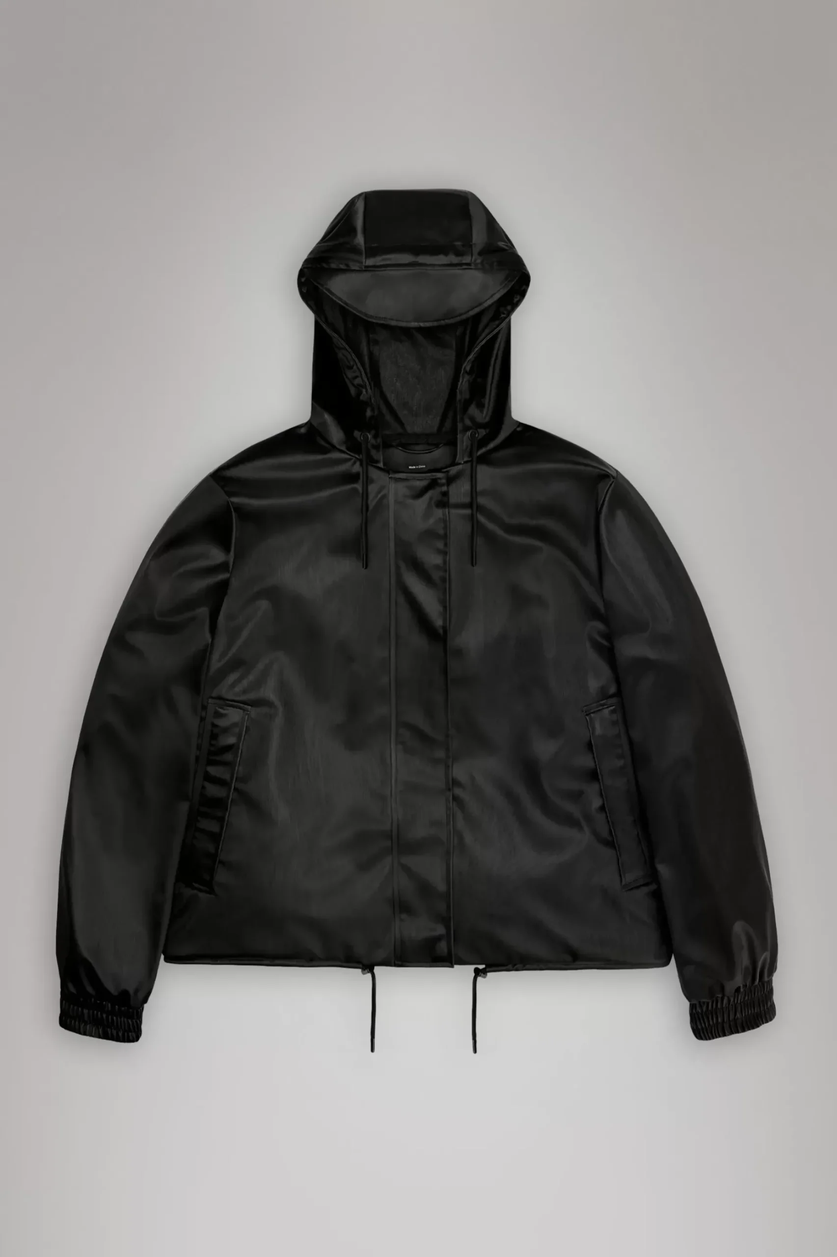 Rains Regnjakker<Long Jacket BlackGrain