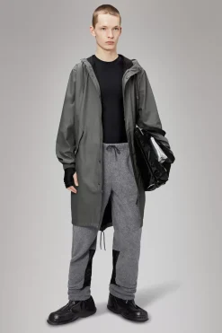 Rains Regnjakker|Parkajakker<Long Jacket Grey