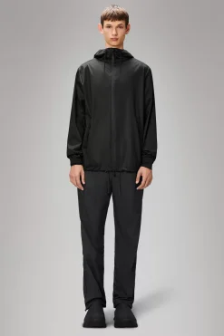 Rains Regnjakker<Long Jacket BlackGrain