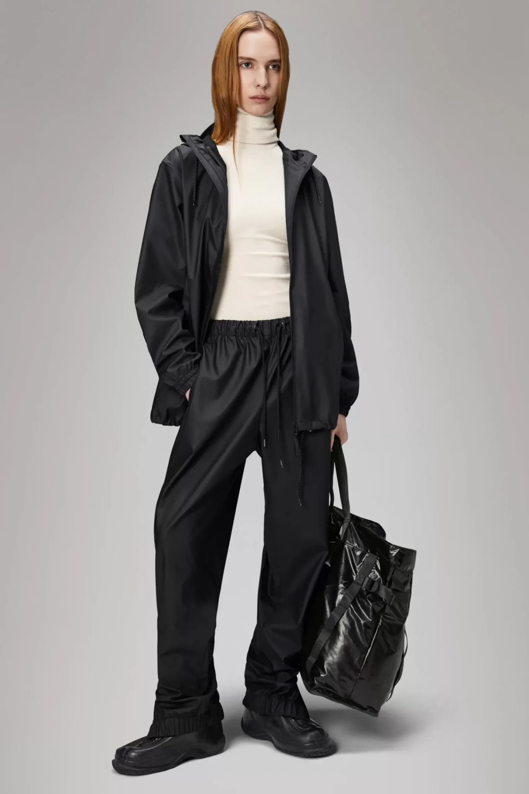 Rains Regnbukser<Rain Pants Regular Black