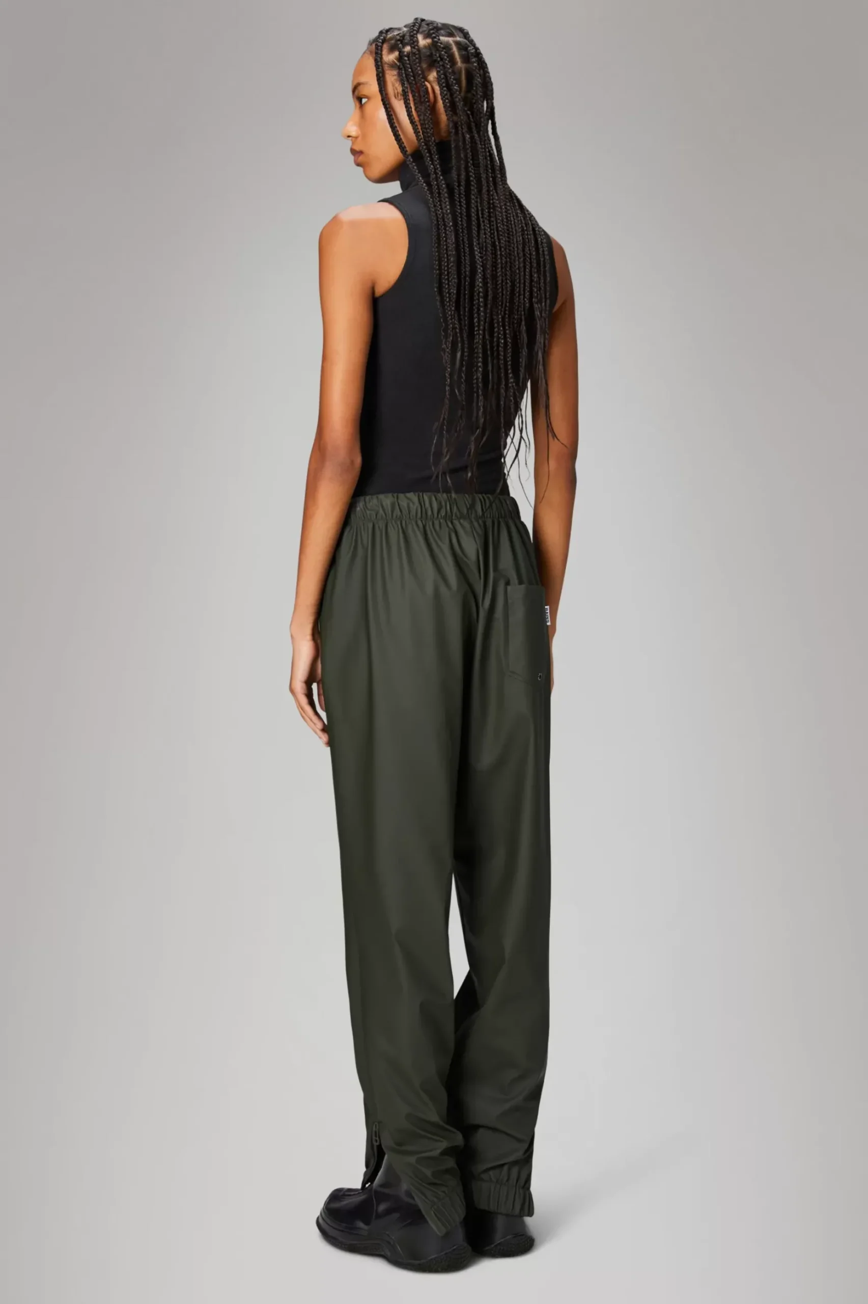 Rains Regnbukser<Rain Pants Regular Green