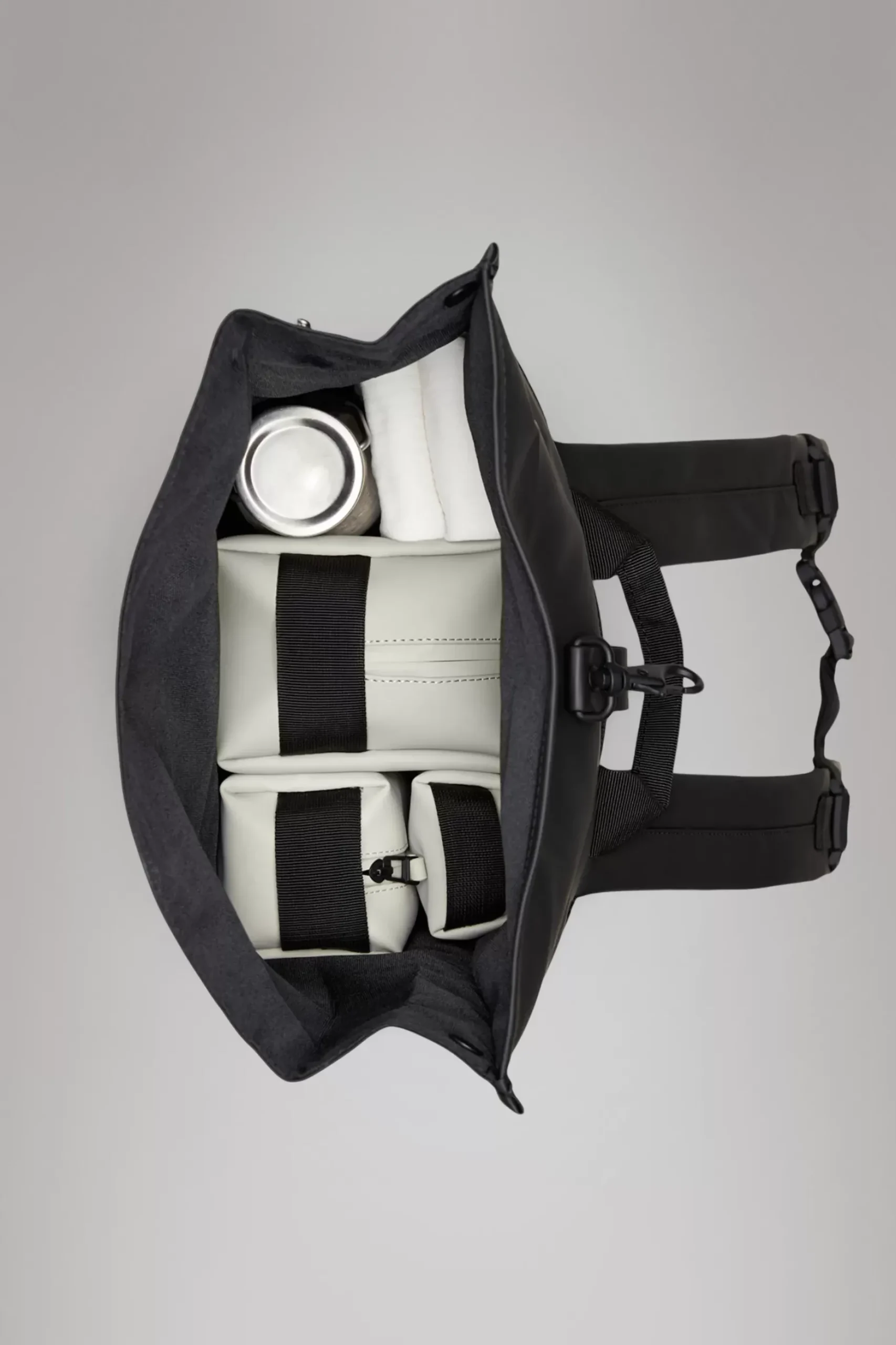 Rains Rygsække<Rolltop Rucksack Black