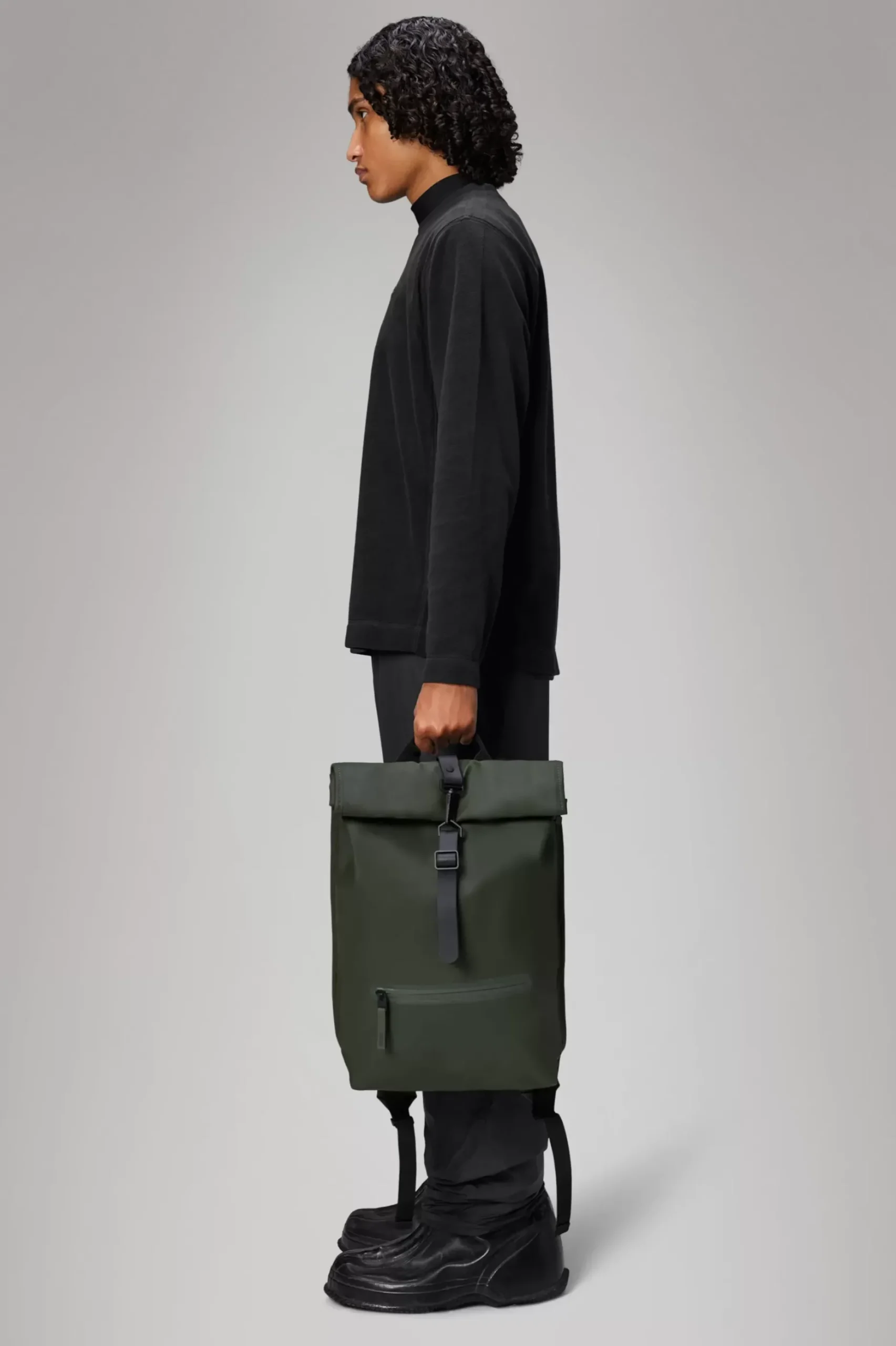 Rains Rygsække<Rolltop Rucksack Green