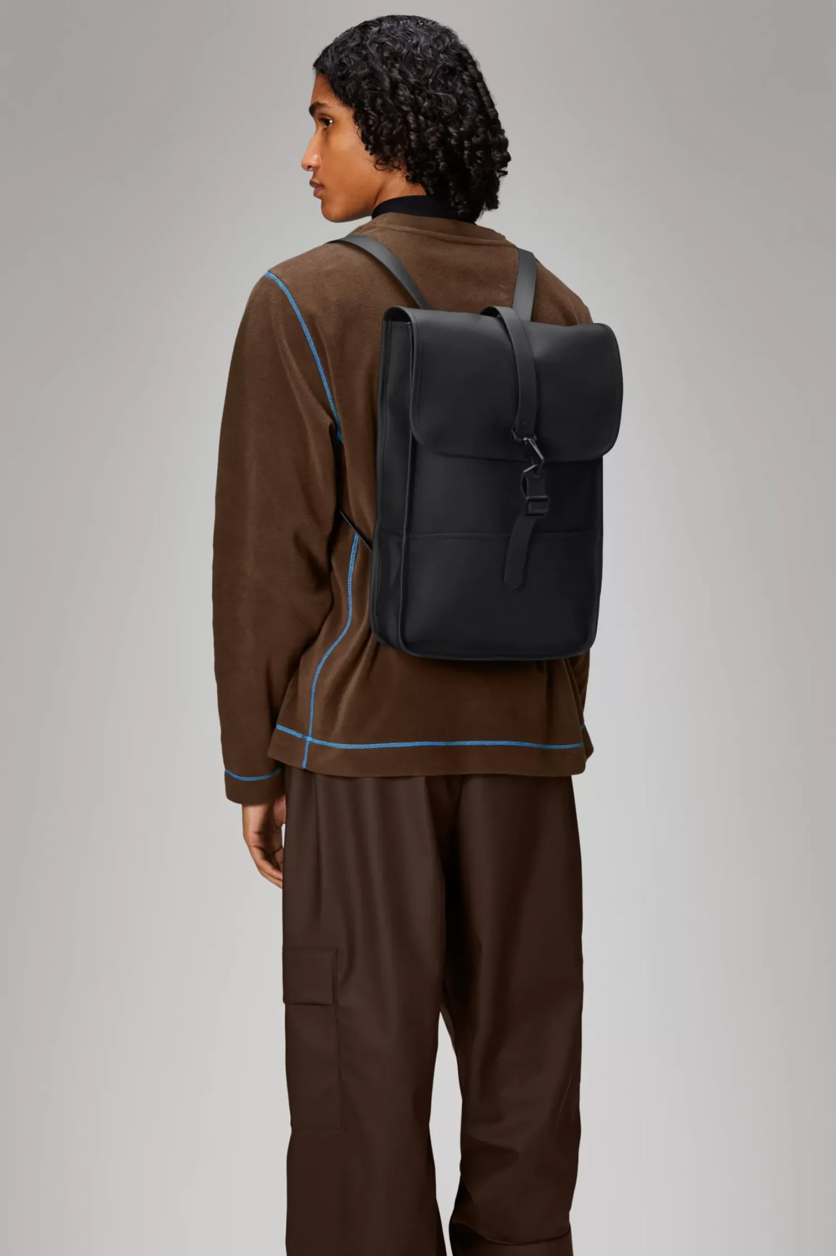 Rains Rygsække<Rolltop Rucksack Black