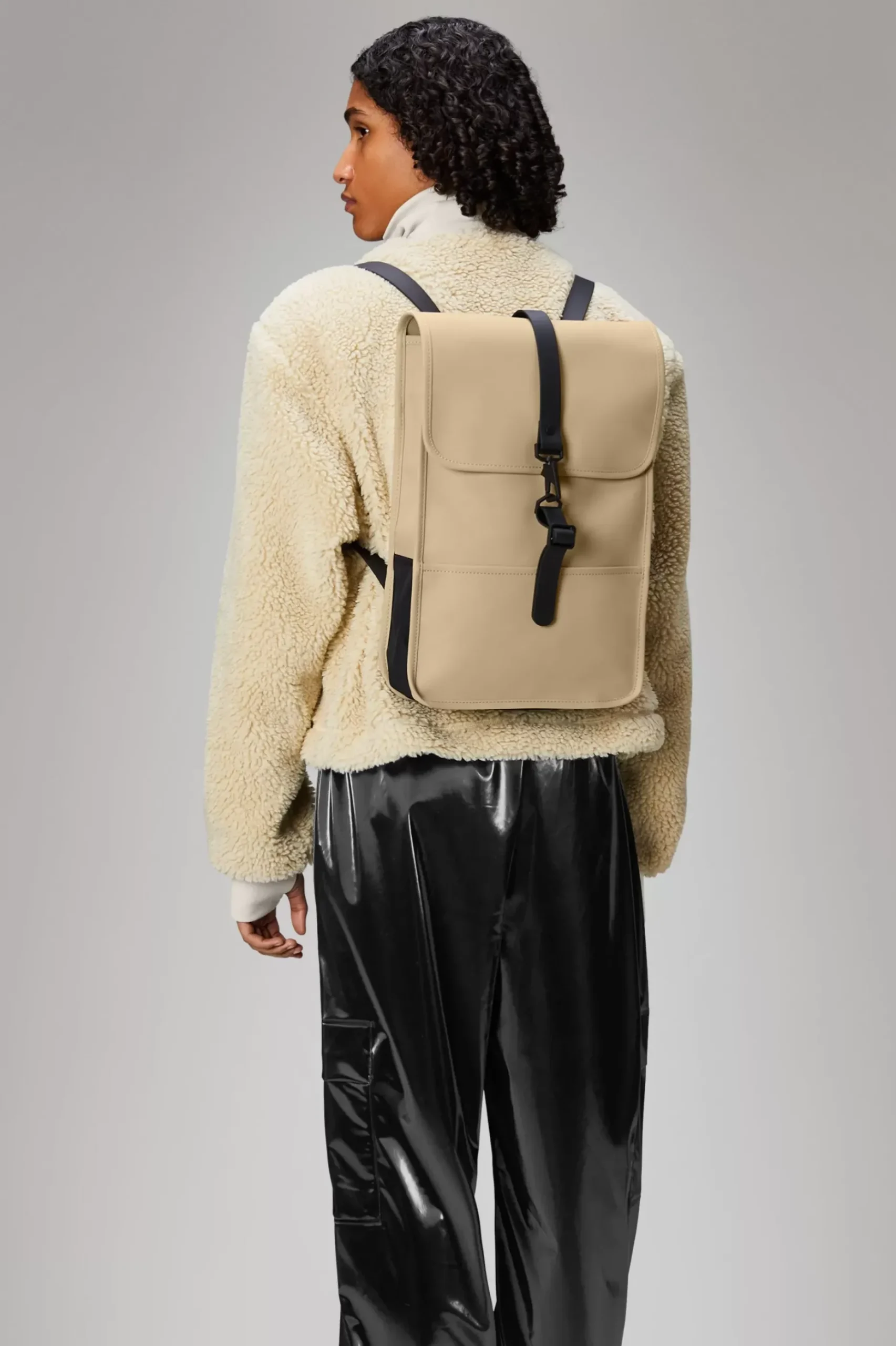 Rains Rygsække<Rolltop Rucksack Sand