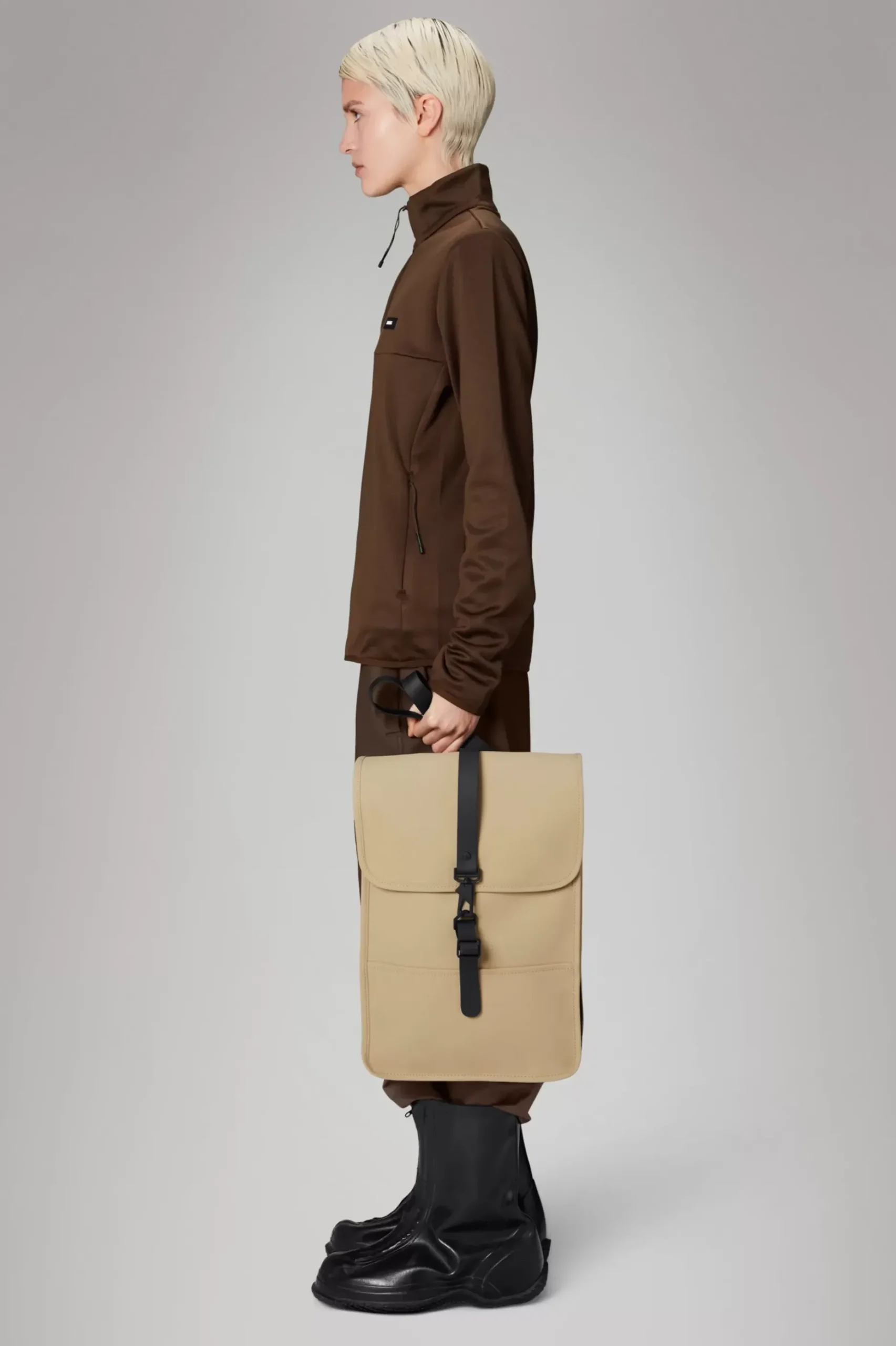 Rains Rygsække<Rolltop Rucksack Sand