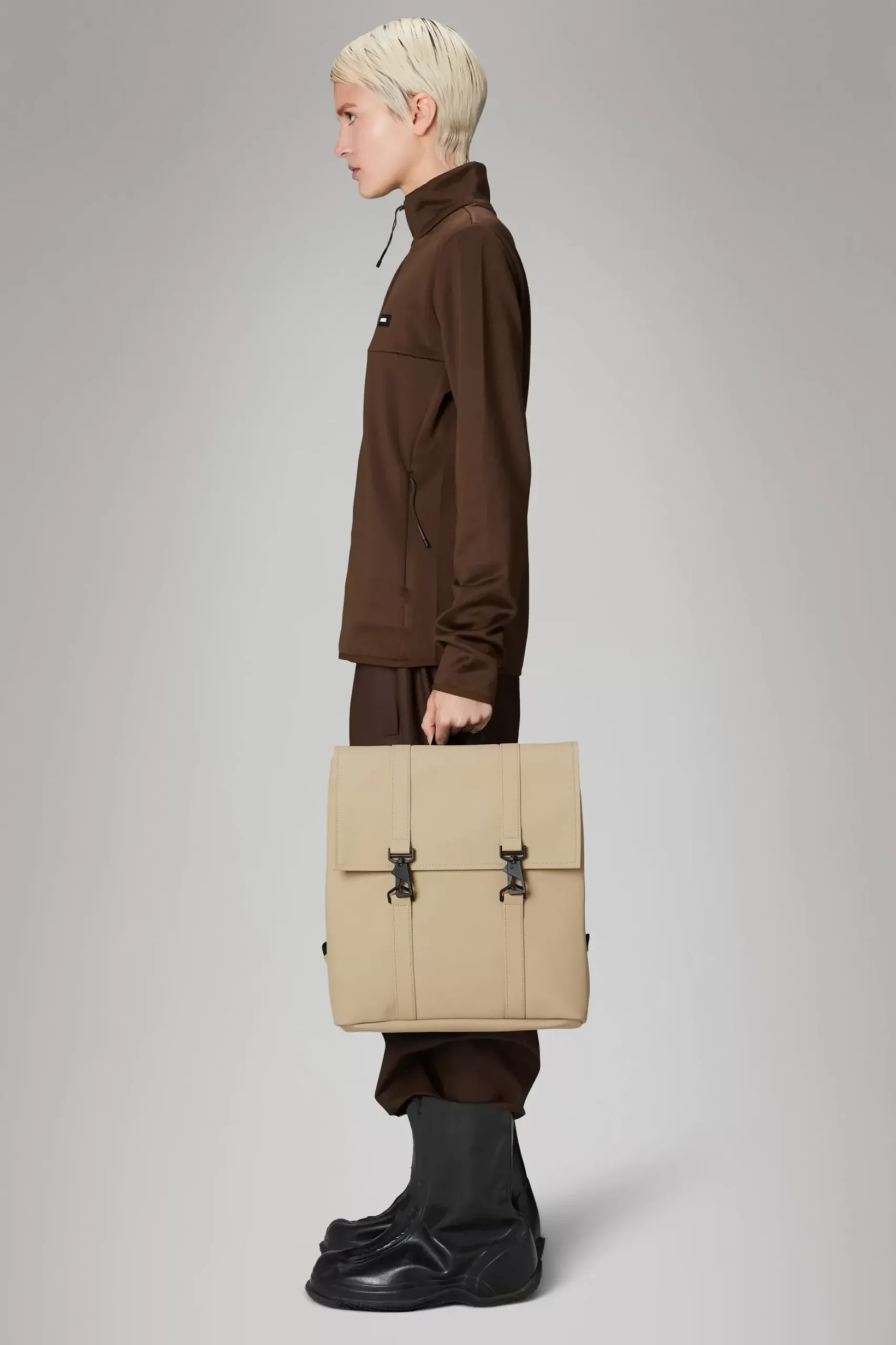 Rains Rygsække<Rolltop Rucksack Sand