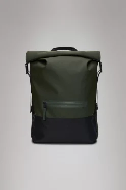Rains Rygsække<Rolltop Rucksack Green