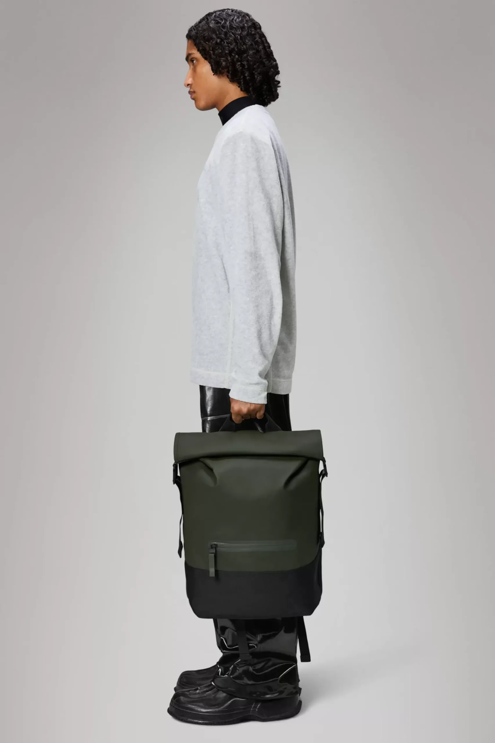 Rains Rygsække<Rolltop Rucksack Green