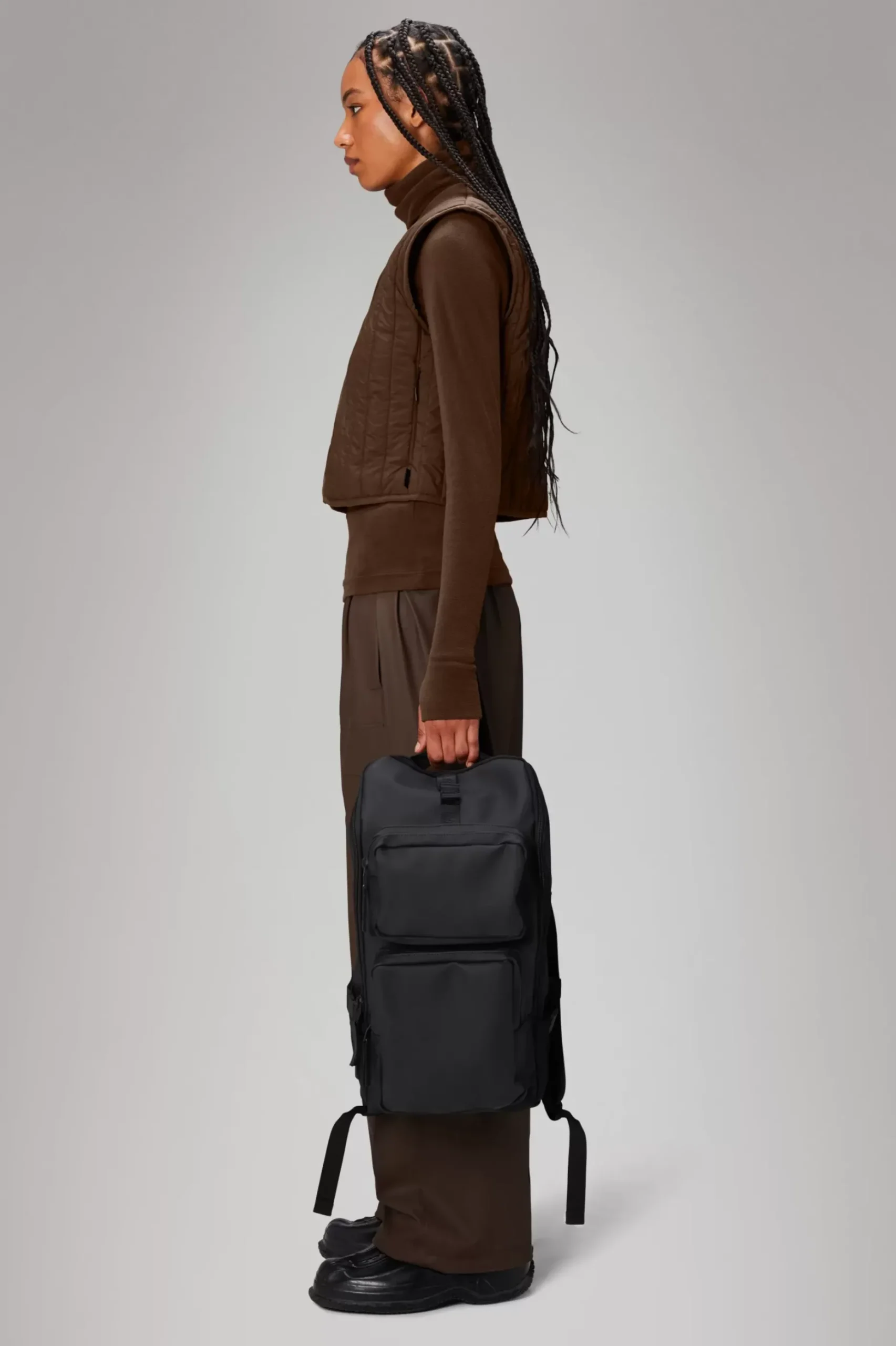 Rains Rygsække|Træningstasker<Rolltop Rucksack Black