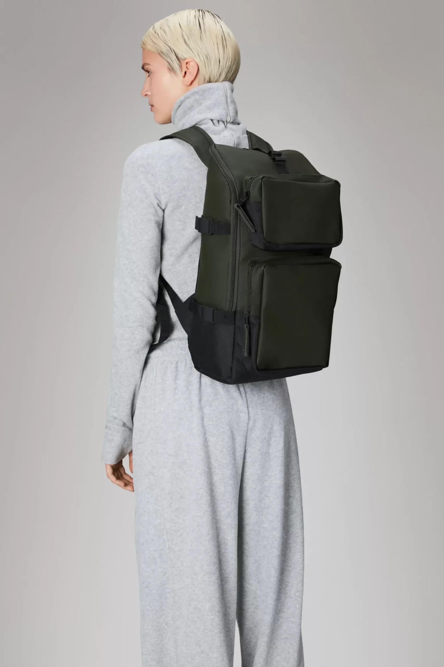 Rains Rygsække|Træningstasker<Rolltop Rucksack Green