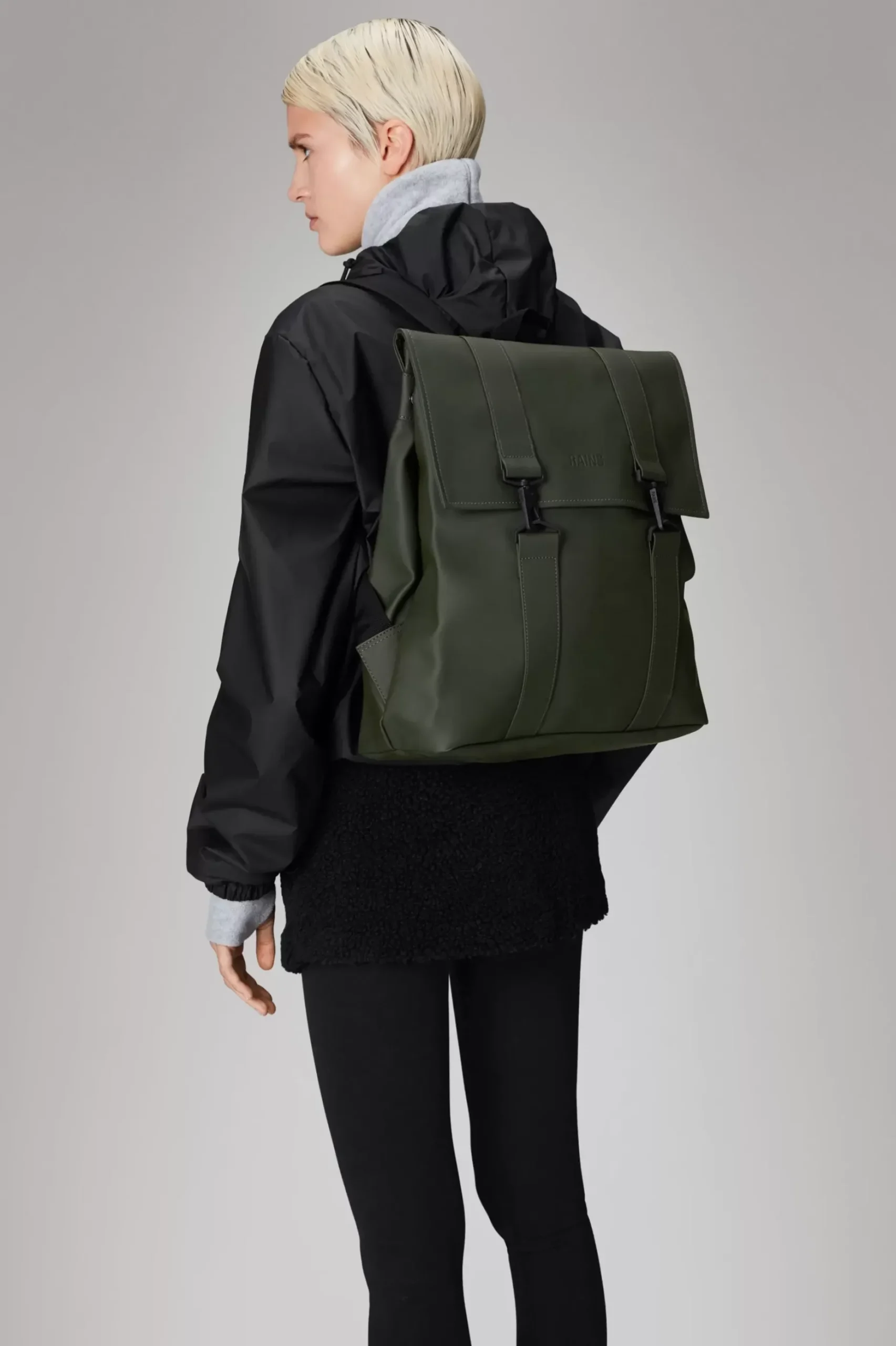 Rains Rygsække|Træningstasker<Rolltop Rucksack Green