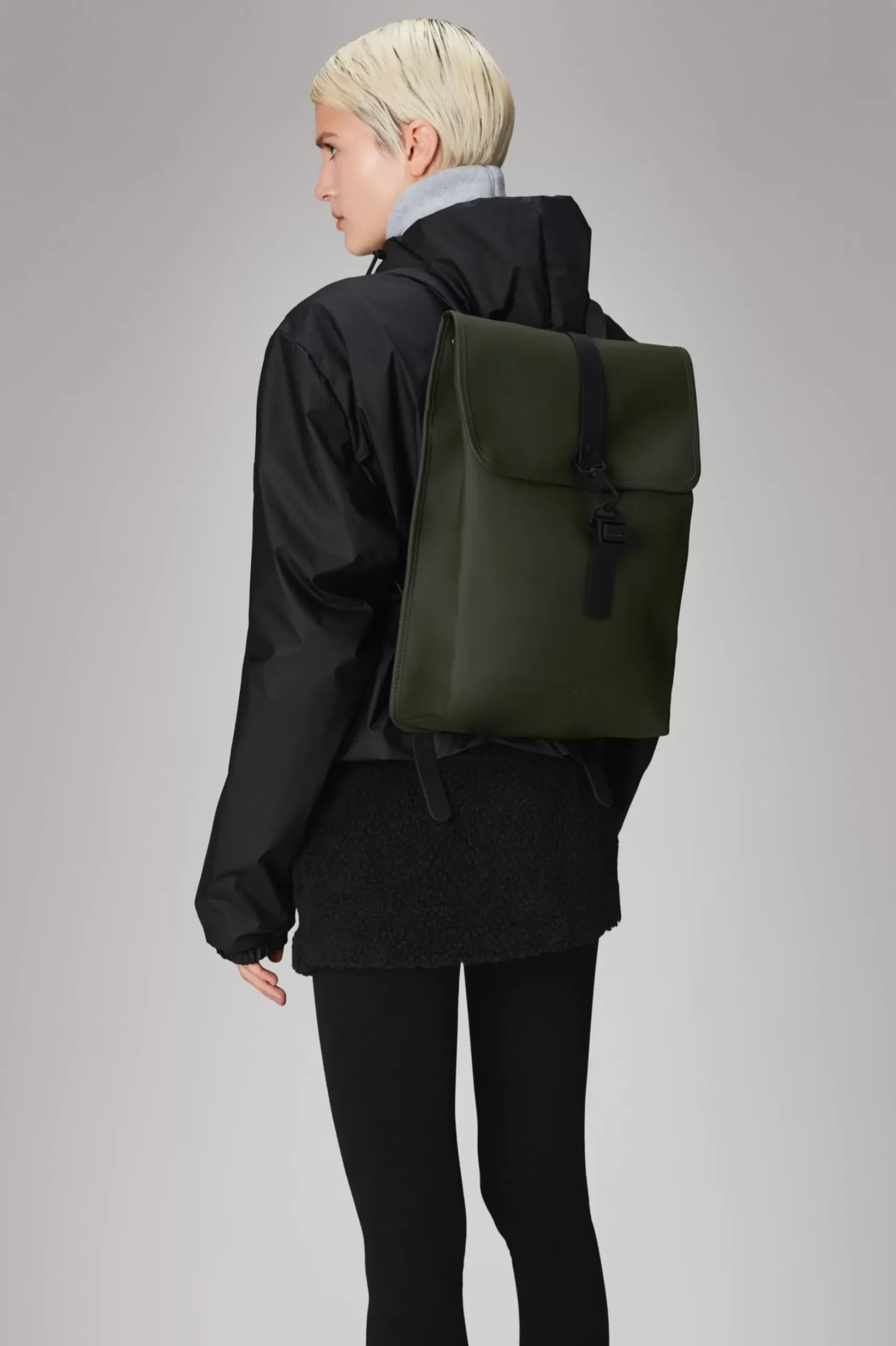 Rains Rygsække<Rolltop Rucksack Green