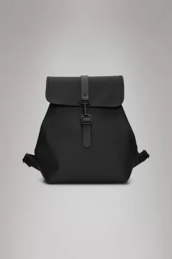Rains Rygsække<Rolltop Rucksack Black
