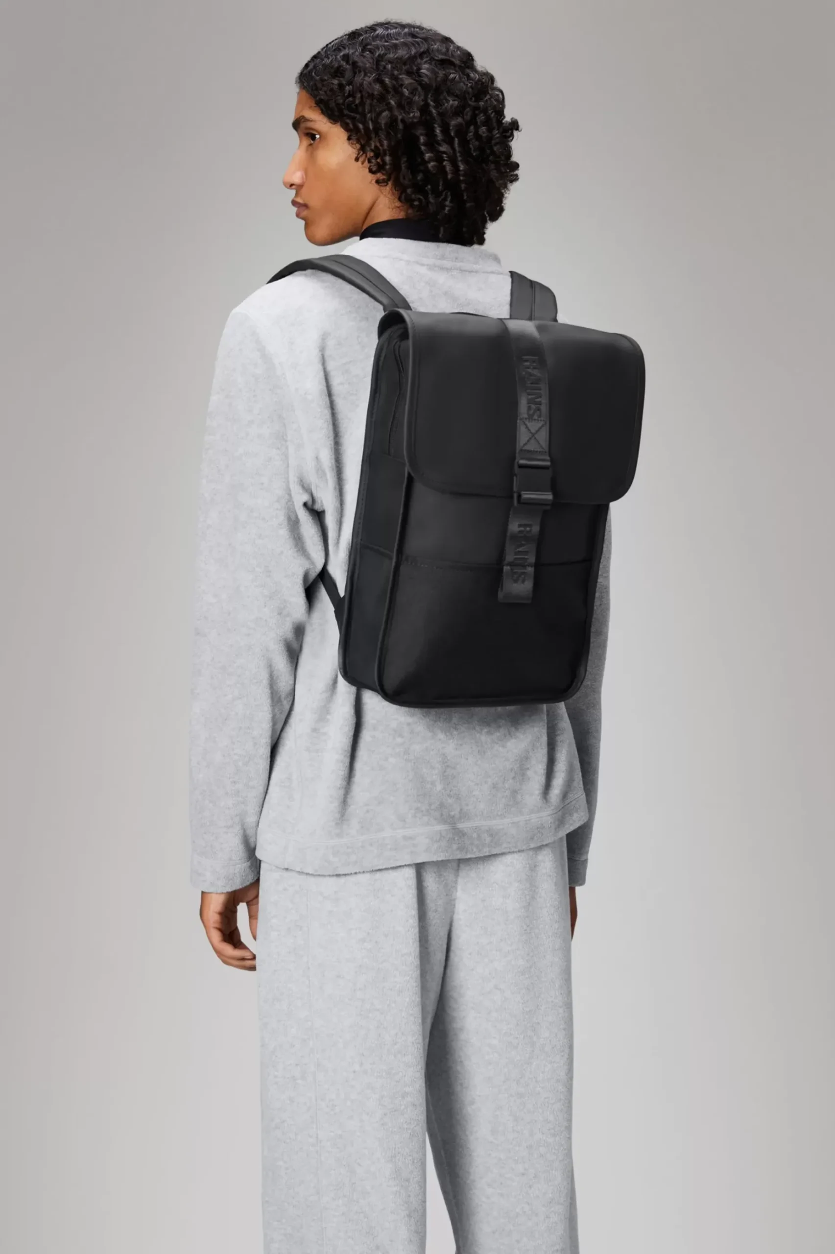 Rains Rygsække<Rolltop Rucksack Black