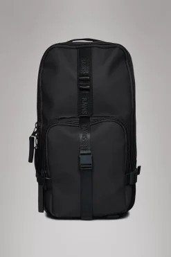 Rains Rygsække<Rolltop Rucksack Black