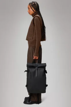 Rains Rygsække|Træningstasker<Rolltop Rucksack Black