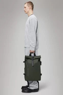 Rains Rygsække|Træningstasker<Rolltop Rucksack Green