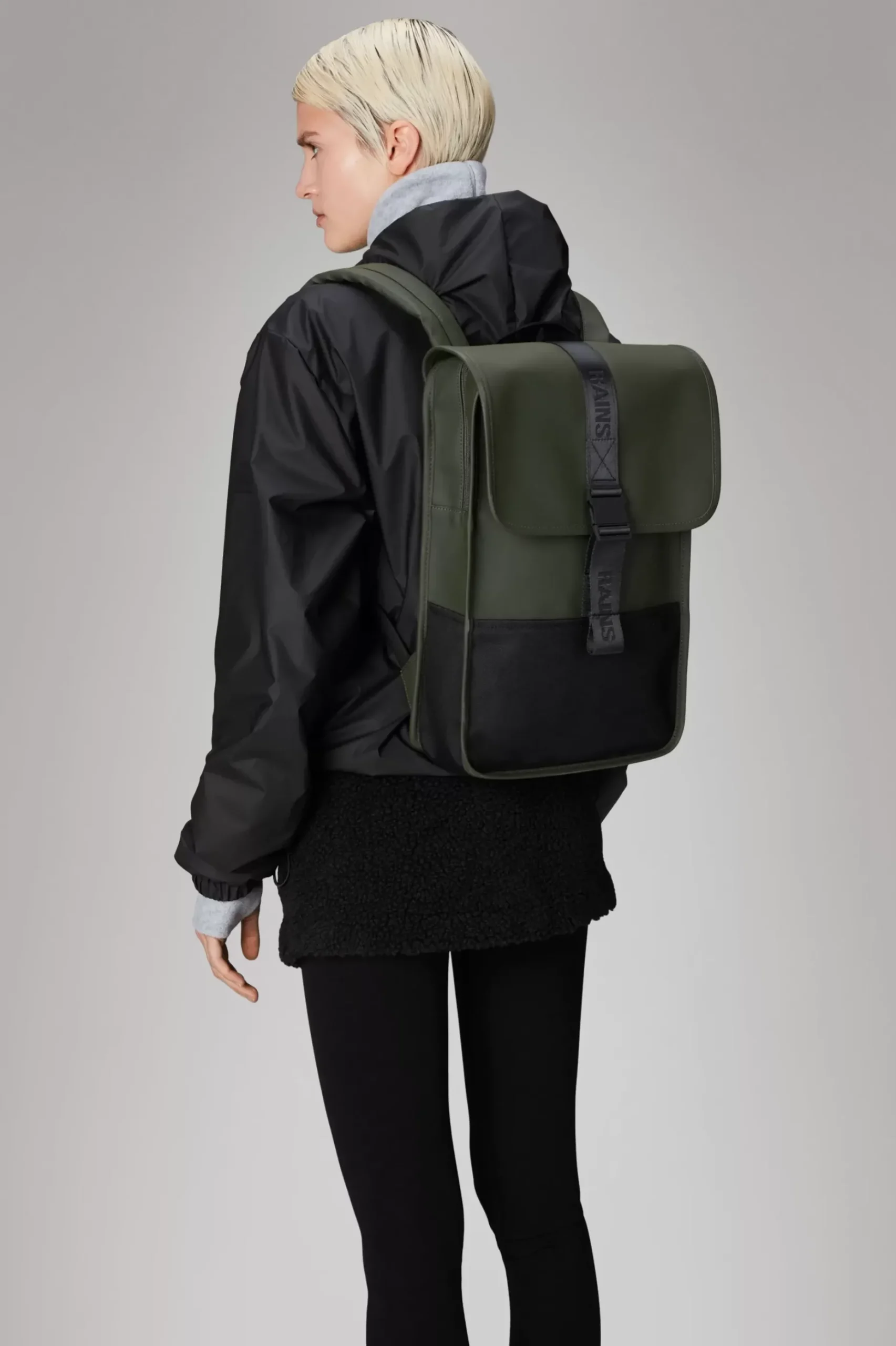 Rains Rygsække<Rolltop Rucksack Green