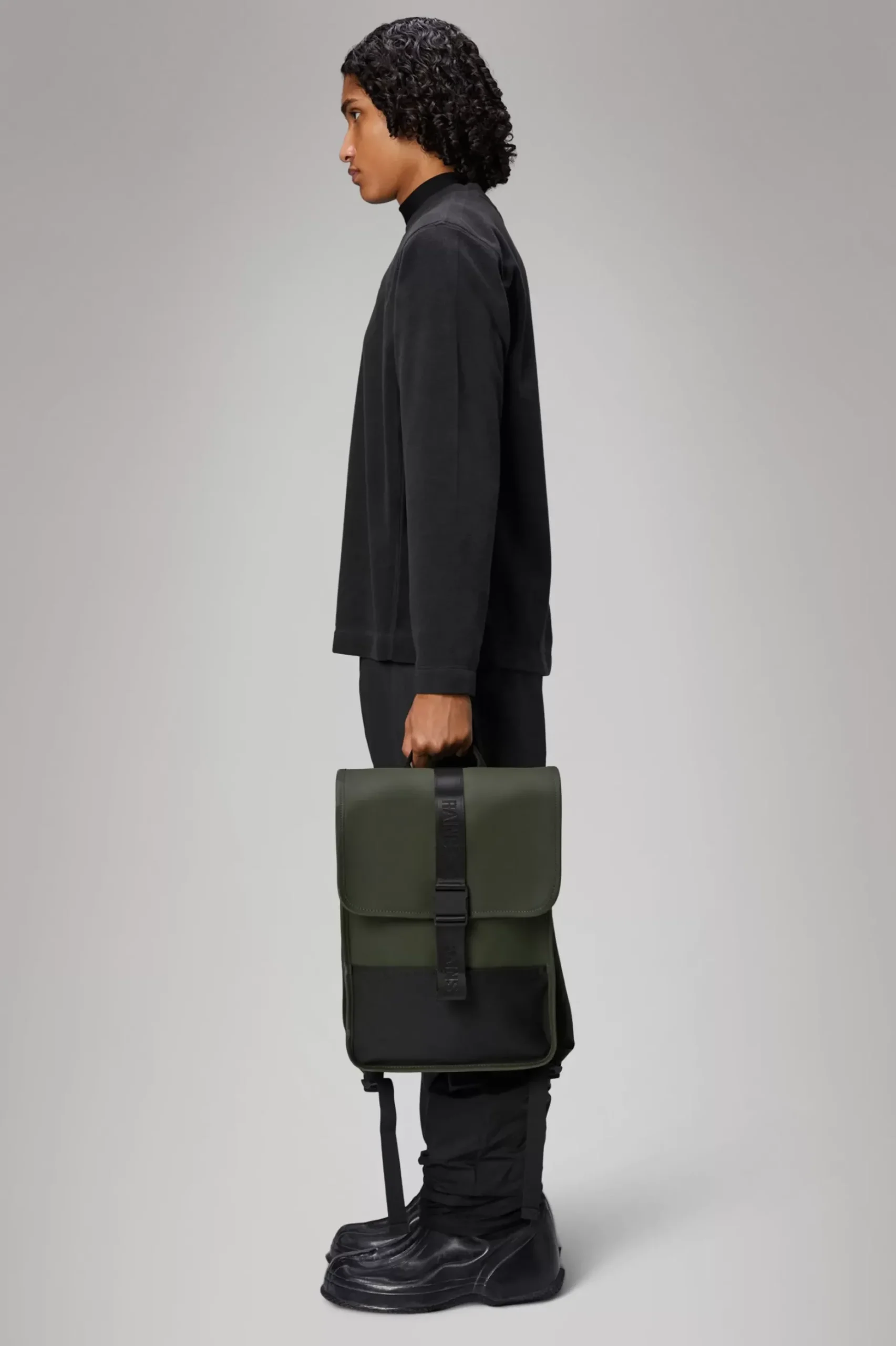 Rains Rygsække<Rolltop Rucksack Green