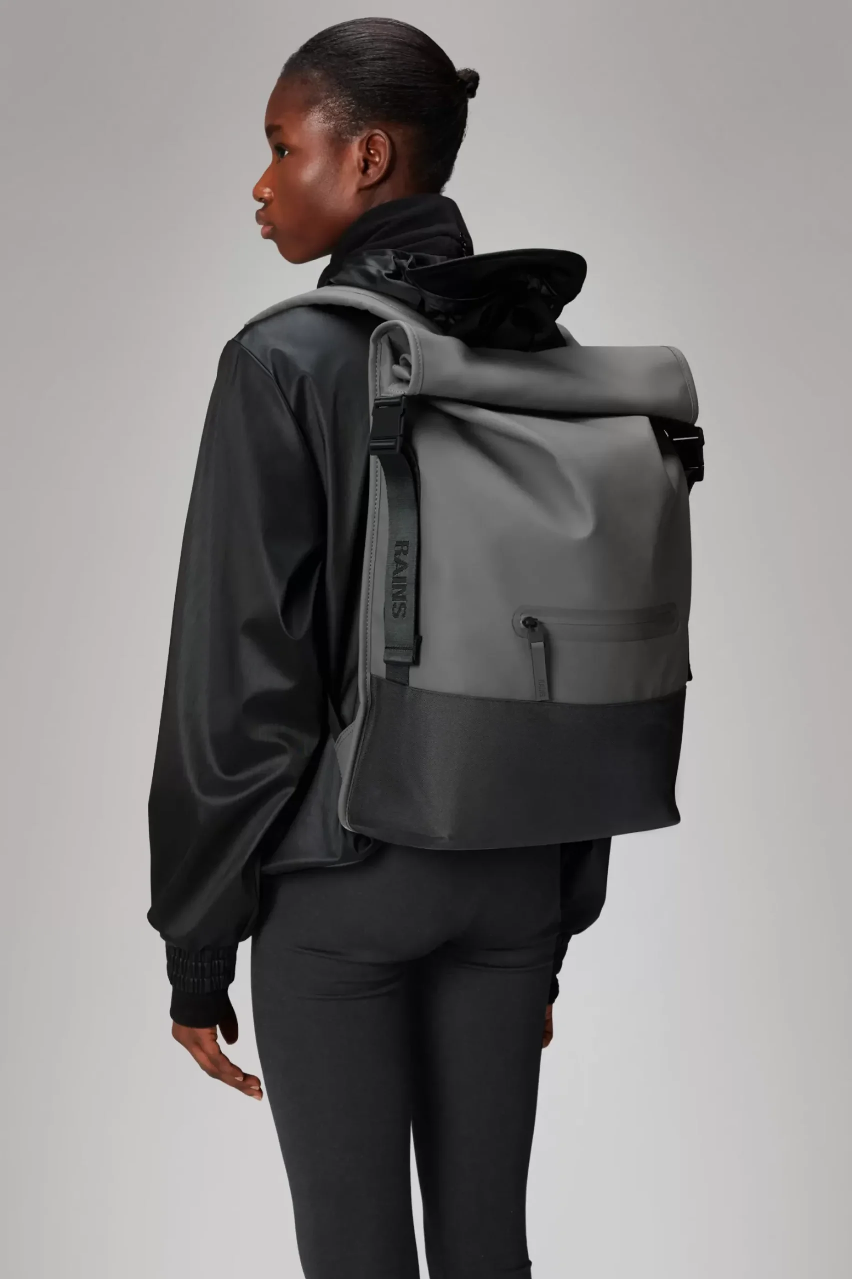 Rains Rygsække<Rolltop Rucksack Grey